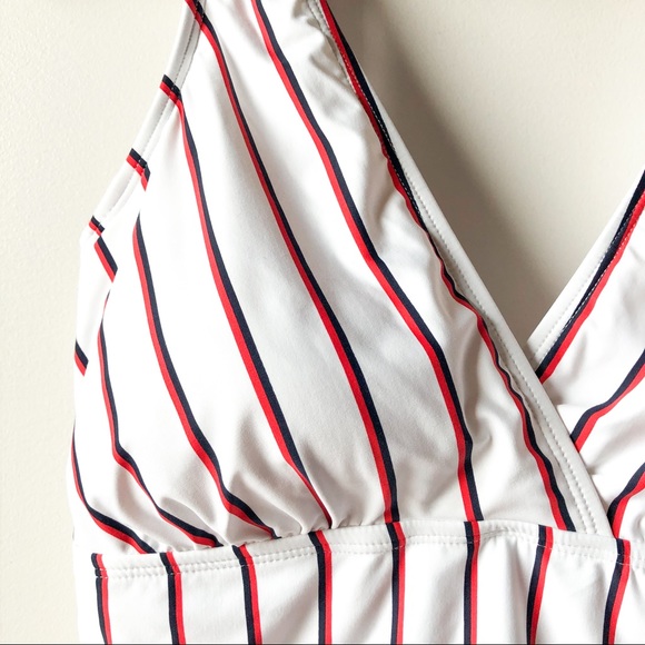Lauren Ralph Lauren Dylan Striped One Pc Swimsuit - Picture 5 of 8